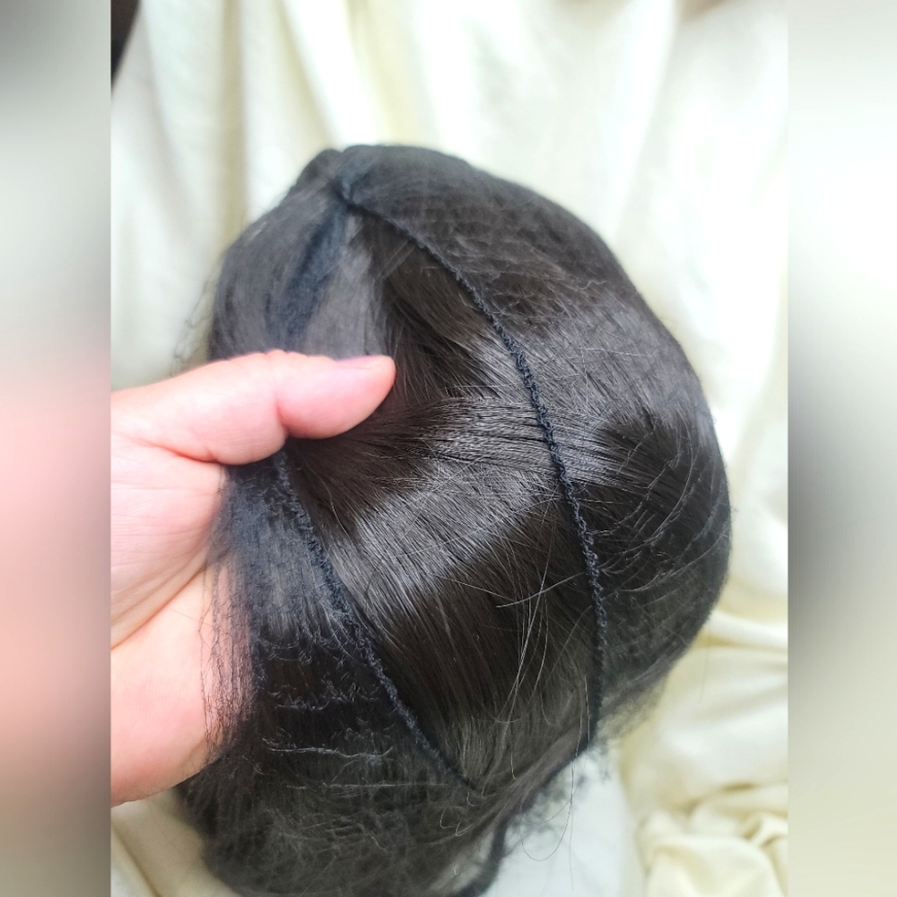 22 inch deep grey clip on hair extensions